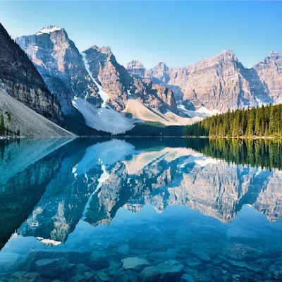 Canadian mountain landscape
