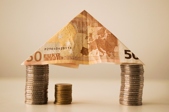 Canadian dollar banknotes fanned out