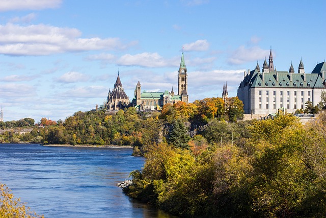 The Peace Tower on Parliament Hill, Ottawa