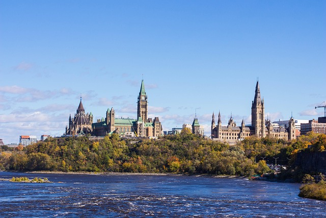 Canada's Parliament buildings in Ottawa